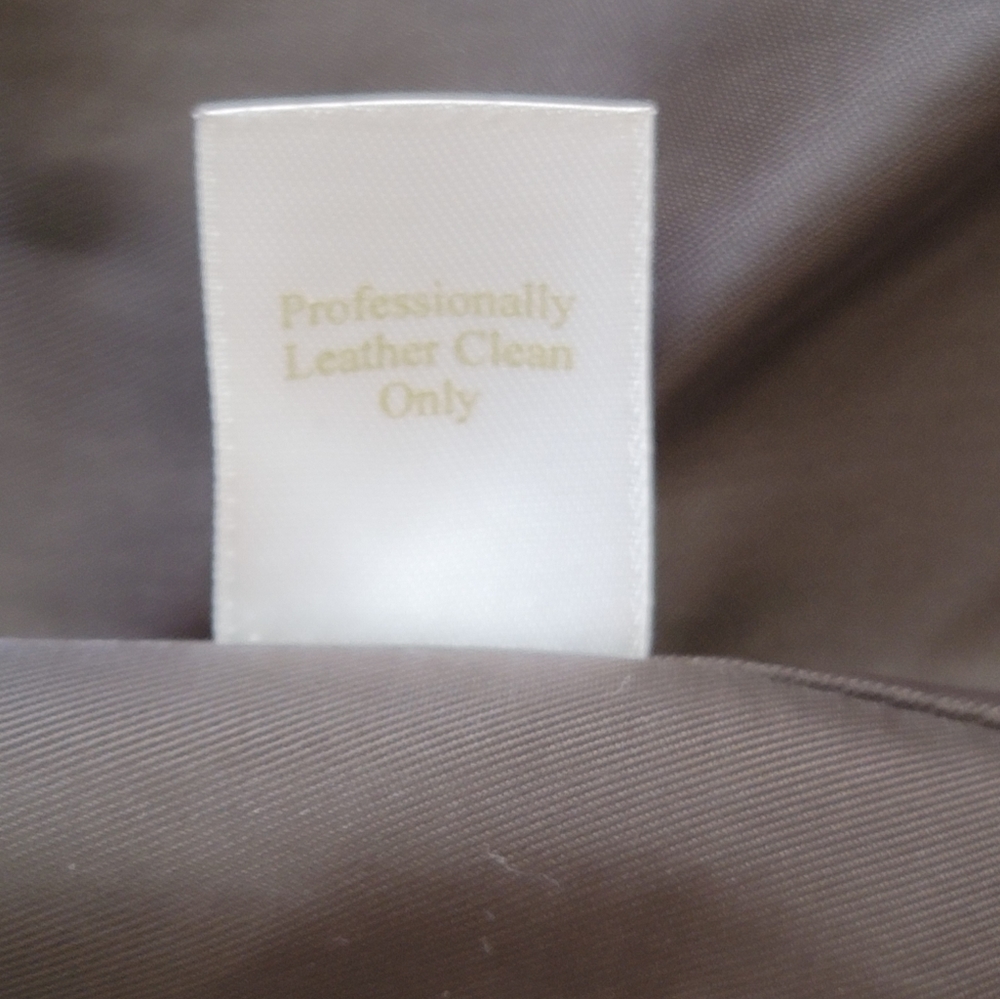 Women’s vintage suede leather Jacket Caslon size Petite Small Dark Brown - Picture 12 of 12